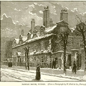 Fairfax House, Putney (engraving)