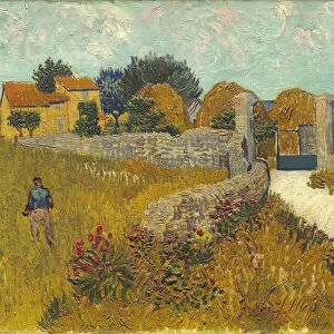 Farmhouse in Provence, 1888 (oil on canvas)