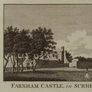 Farnham Castle, in Surrey (engraving)