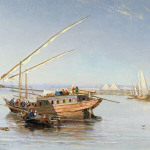 Feluccas on the Nile, 1879