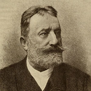 Ferdinand Ludwig Adam von Saar (1833-1906) (litho)