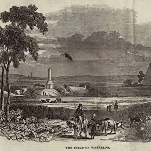 The Field of Waterloo (engraving)