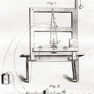 The first electrical telegraph invented by Samuel Morse in 1837