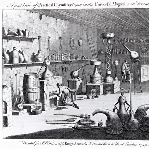 A first view of Practical Chemistry begun in the Universal Magazine in December 1747