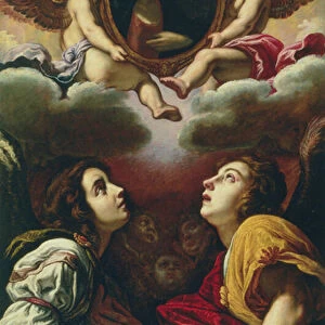 Flying and Adoring Angels, 1613-4 (oil on canvas)