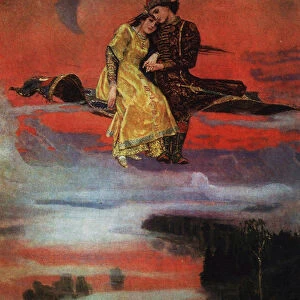 Flying Carpet, 1919-20 (oil on canvas)
