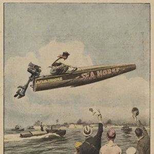 The Flying Dinghy (Colour Litho)