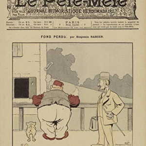 Fond perdu. Illustration for Le Pele-Mele, 1902 (colour litho)