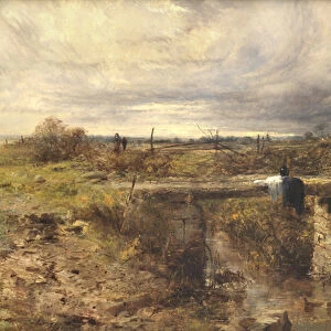 The Footbridge, 1851 (oil on canvas)