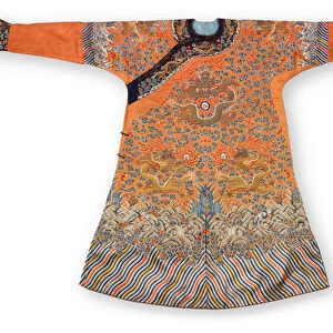 Formal court robe, Qing Dynasty, Jifu China, mid 19th century (silk)
