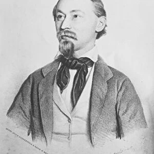 Franz von Suppe (1819-95), Austrian composer (litho)