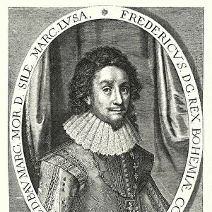 Frederick I, King of Bohemia, the Winter King (engraving)