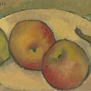 Fruit, 1922 (oil on cardboard)