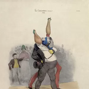 What Funny Heads!, caricature of Louis-Philippe d