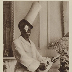 G H Chirgwin, "the White-Eyed Kaffir"(b / w photo)