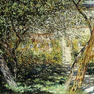 A Garden in Vetheuil; Le Jardin de Vetheuil, 1881 (oil on canvas)