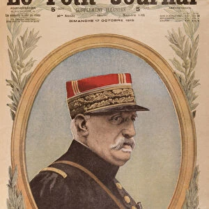 General de Castelnau, front cover illustration from Le Petit Journal