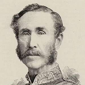 General Charles Francis Fordyce, CB (engraving)