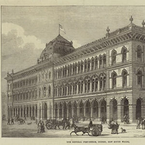 The General Post-Office, Sydney, New South Wales (engraving)