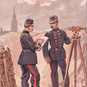 Genie, Postcard, 1920s (colour litho)