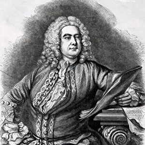 George Frederick Handel, 1749 (mezzotint)