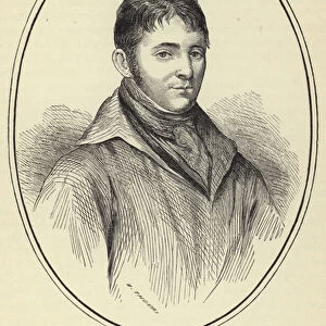 George Nicholls, From a Drawing by G Sharples (engraving)