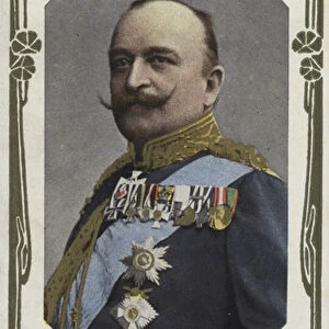 Gilgenheimb, general commandant a Strasbourg (coloured photo)