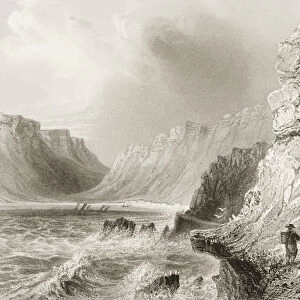Glengarriff, County Cork, from Scenery and Antiquities of Ireland by George Virtue