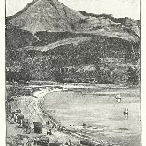Goatfell and Brodick Sands (engraving)