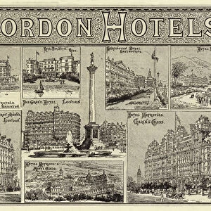The Gordon Hotels (engraving)
