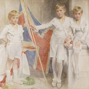 The Gow Brothers, 1914 (w / c on paper)