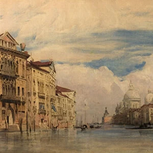 The Grand Canal, Venice, Italy, 1826-27 (oil on canvas)