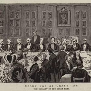 Grand Day at Grays Inn (engraving)