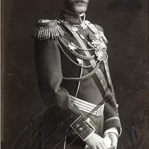 Grand Duke Sergei Alexandrovich of Russia (Serge Alexandrovitch Romanov) (1857-1905). Silver Gelatin Photography. Private Collection