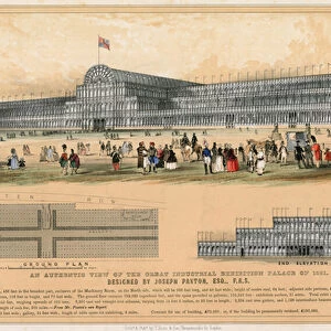Great Exhibition, 1851 (coloured engraving)