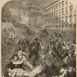 The Great Fire of Chicago (engraving)