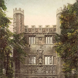Great Gate, Trinity College, Cambridge (colour photo)