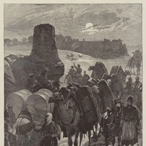The Great Highway of Central Asia (engraving)