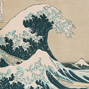 The Great Wave of Kanagawa, from the series 36 Views of Mt