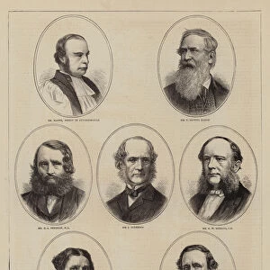 A Group of Oxford DCLs (engraving)