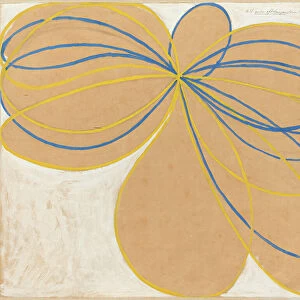 Group V, The Seven-Pointed Star, No. 1 (WUS/Seven-Pointed Star Series), 1908 (tempera on cardboard)