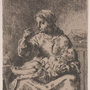 The Gruel, 1861 (etching)