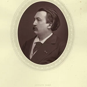 Gustave Dore (b / w photo)