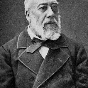 Gustave Nadaud (b / w photo)