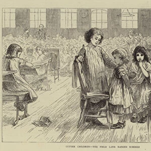 Gutter Children, the Field Lane Ragged Schools (engraving)