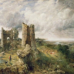 Hadleigh Castle, 1829 (oil on canvas)