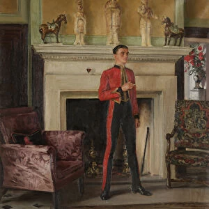 Hall at Warbrook, 1933 (oil on canvas)