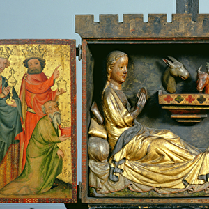 The Harvester Altar, c. 1410 (tempera on oak) (see also 145254 and 145255)