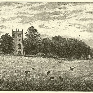 Hayslope Church (engraving)