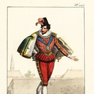Henri, Duke of Joyeuse, 1563-1608. 1825 (lithograph)